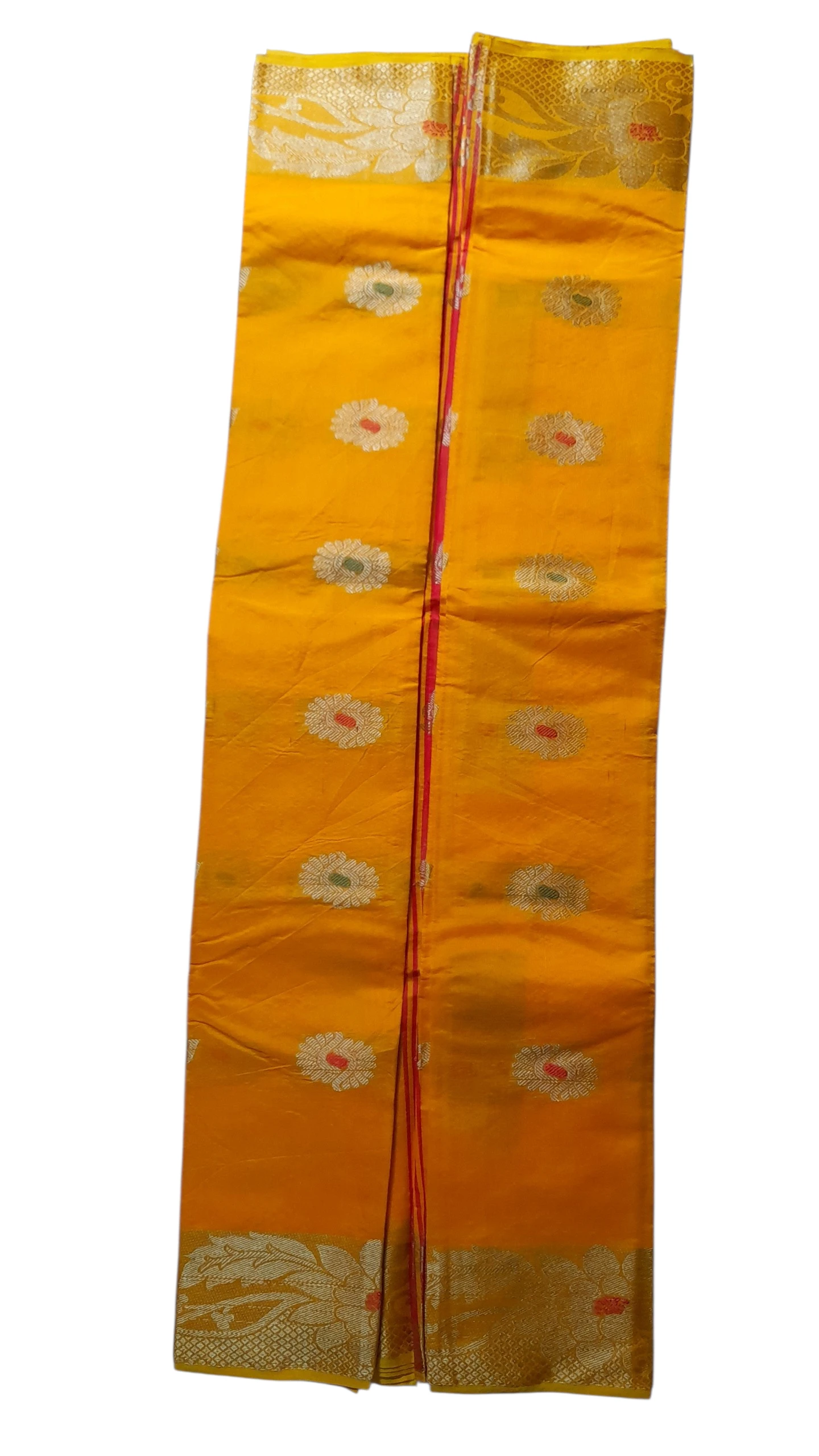 বাচ্চাদের জন্য রঙিন প্যাটার্ন শাড়ি ৮ হাত j10